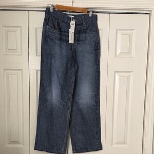 Jason Wu Faded Raw Denim Blue Jeans ❤️ Size 6 Trending Now
